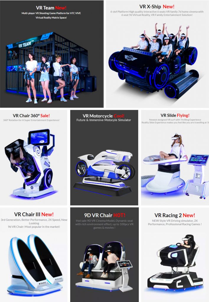 Virtual Realiy Rides Virtual Reality (VR) Amusement Park Rides for sale | Owatch™