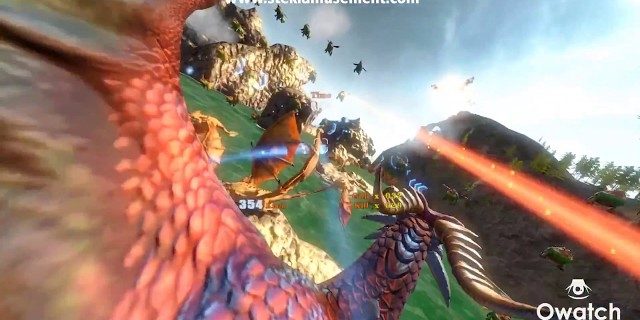 Owatch VR Flight Player Video: Dragon Warrior