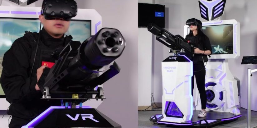 couscous lavendel Møntvask VR Machine Gun, Gatlin Heavy VR Shooting Simulator | Owatch™