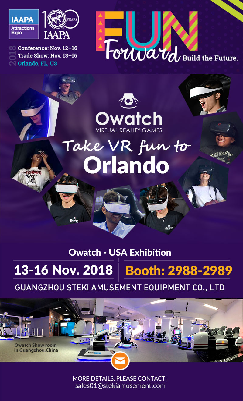 Owatch-VR-Fair-in-IAAPA-2018US