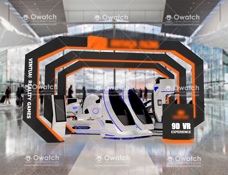 VR park design in chicago airport