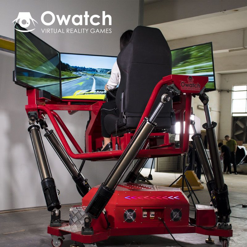 Driving Simulator 3-Screen+6-Dof Full Motion | Owatch™