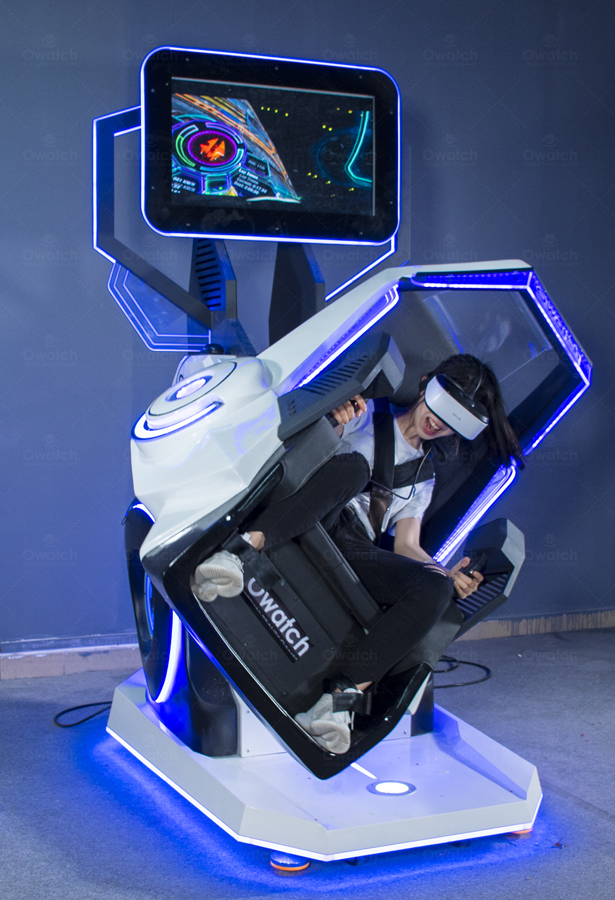 360° Rotating VR Roller Coaster Simulator VR Motion Chair Owatch™