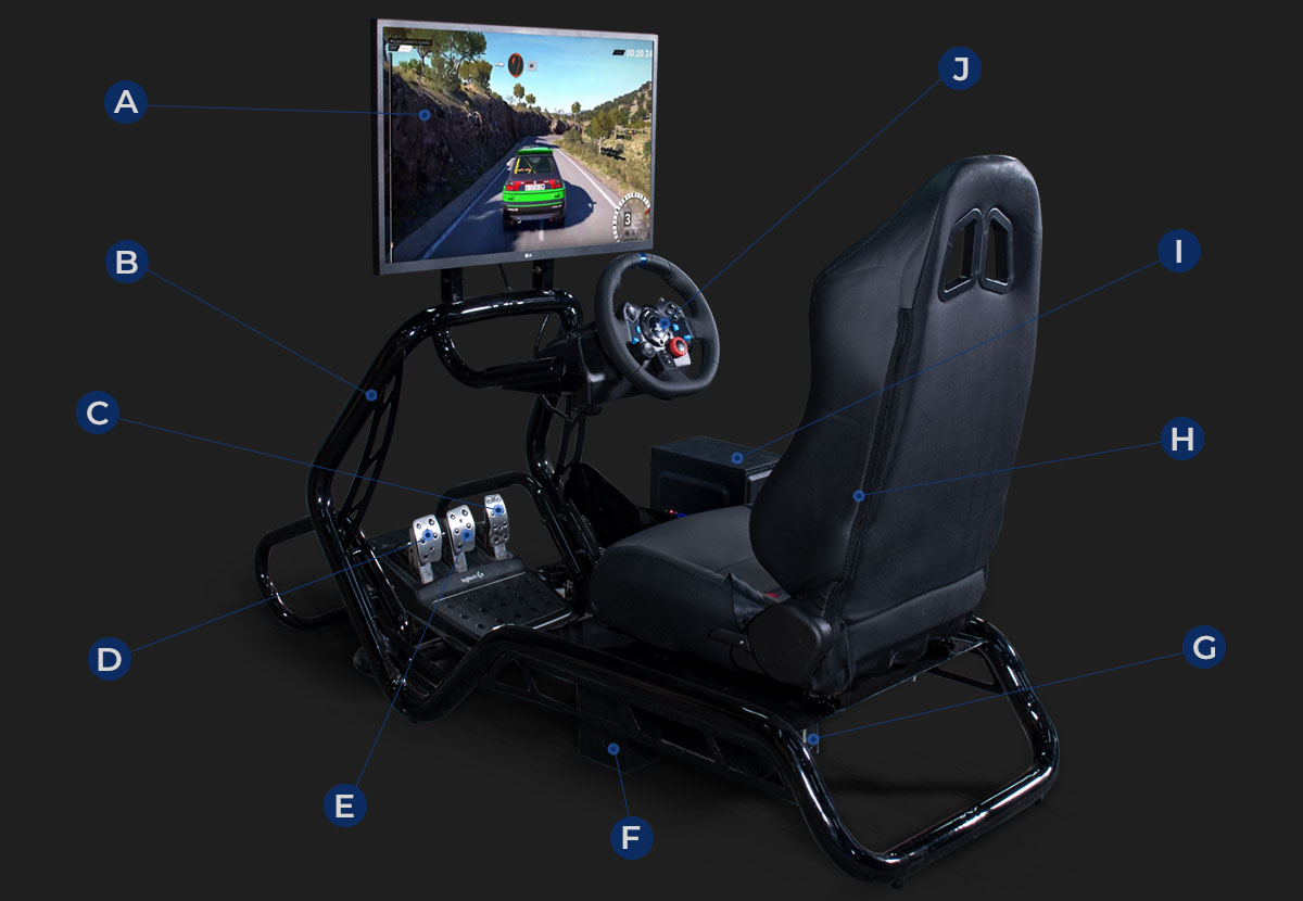 Sprint Car Racing Simulator Cockpits