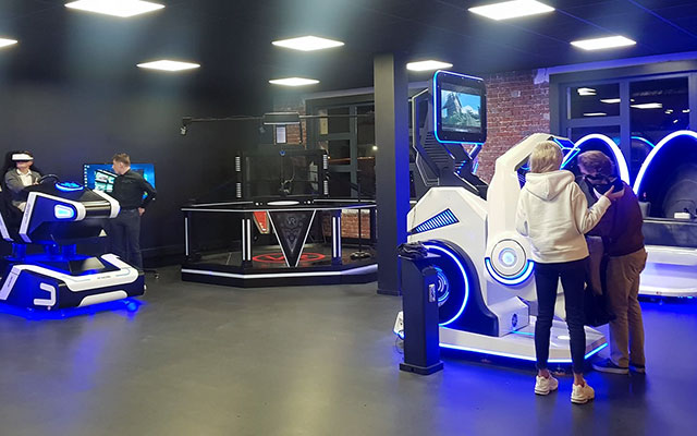 vr park / virtual reality park / amusement park