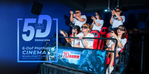 5d equipment / vr equipment / 4d cine / 5d theater