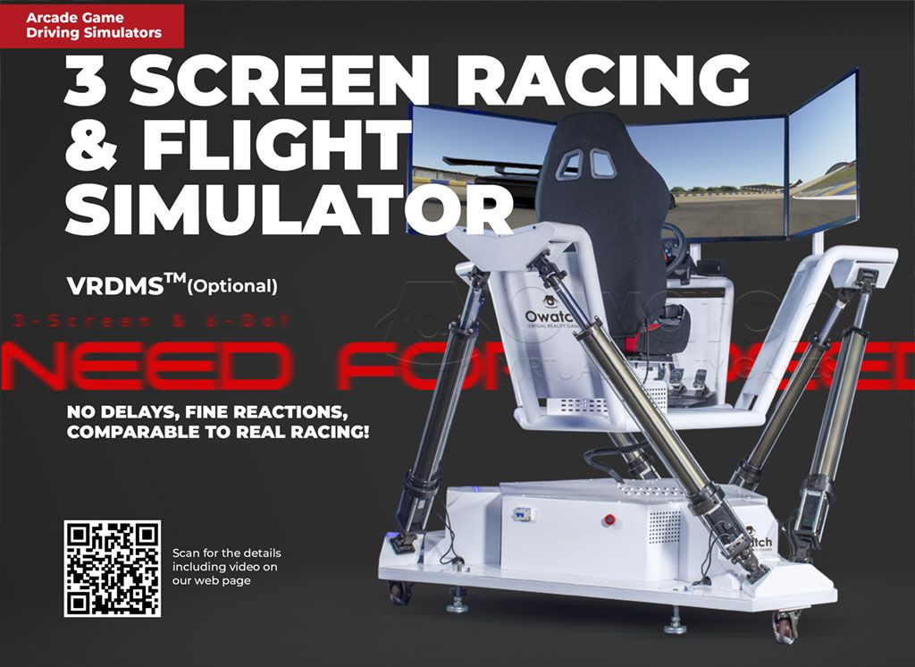 racing car / driving simulator