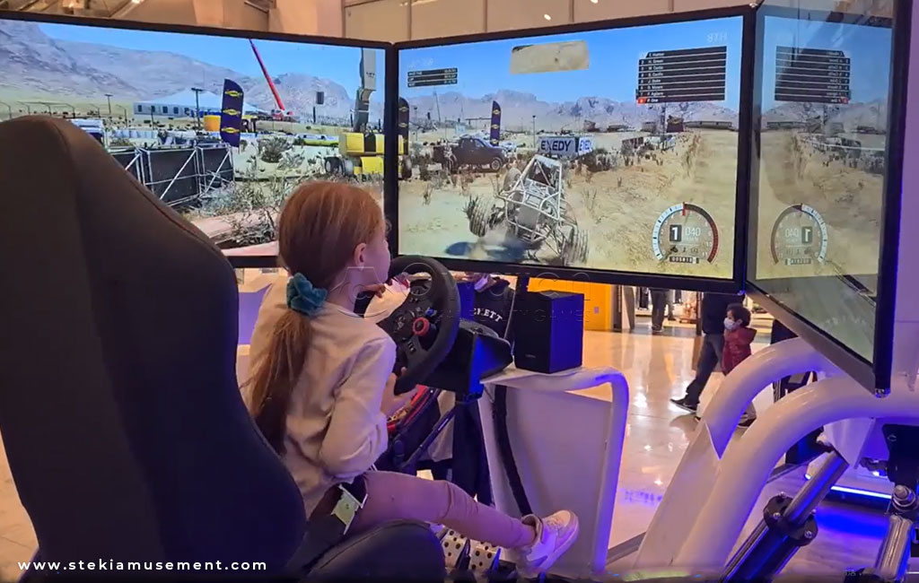 driving simulator / racing car