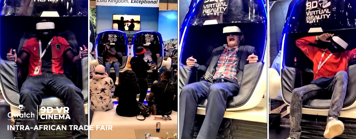 VR Simulator in Intra-African Trade Fair 2021, Durban South Africa