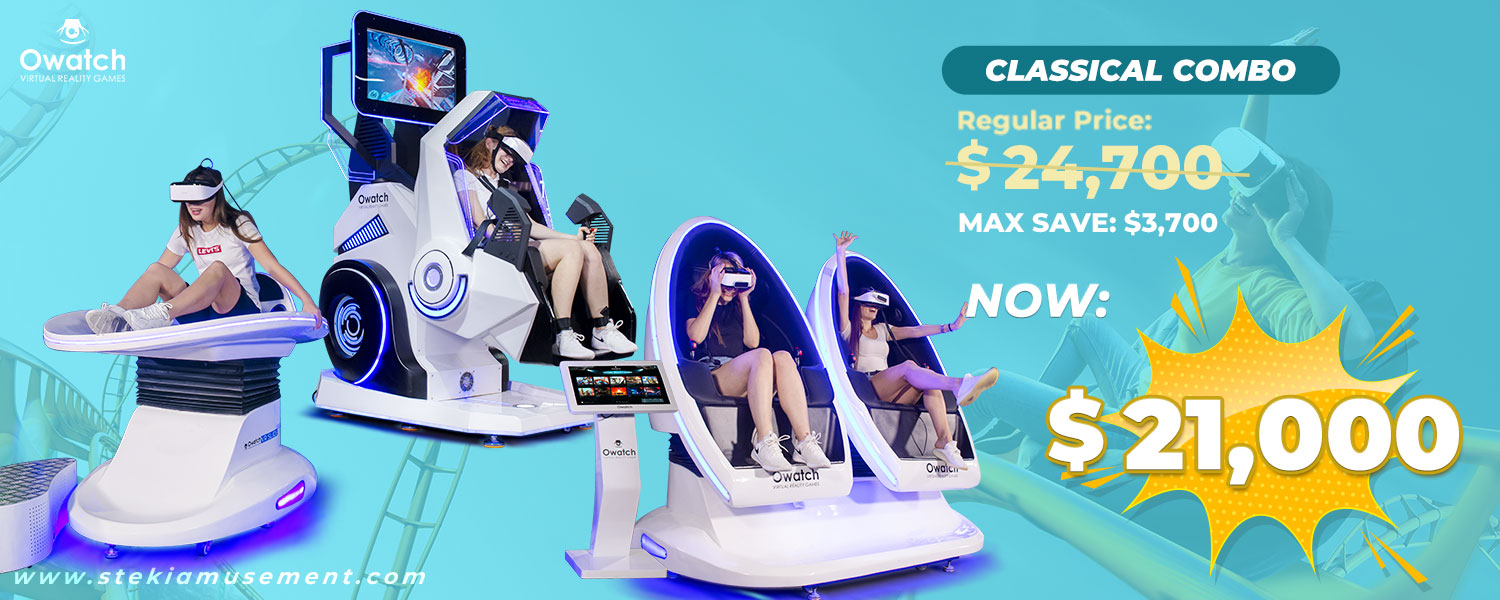 Owatch™ 8th Anniversary Celebration, Classical Combo (VR Chair-3rd, VR Chair 360°, VR Slide)