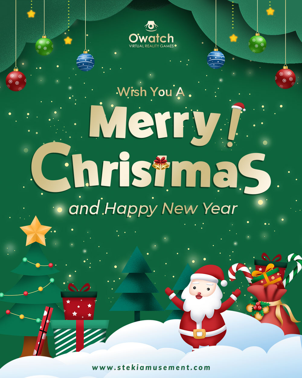 owatch wishes you a Merry Christmas and a Happy New Year 2023!