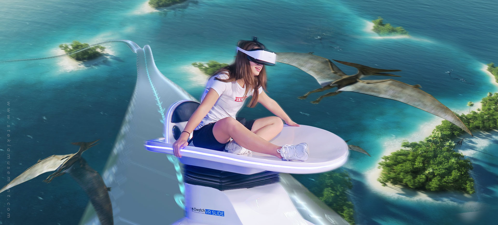 virtual reality skateboard / vr simulator