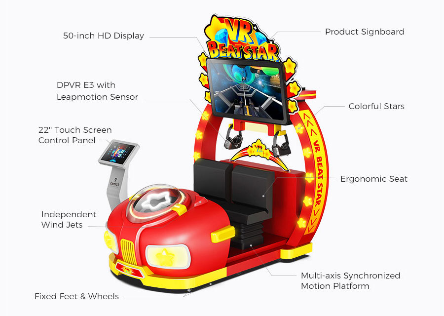 virtual reality beat star