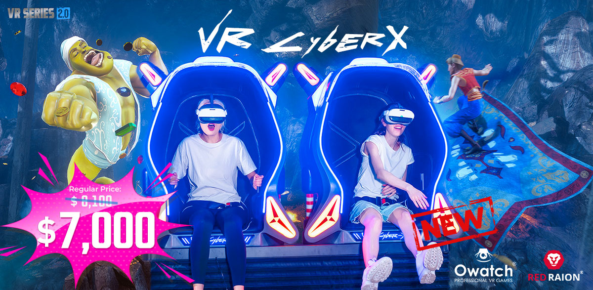VR 2.0 Series ─ VR CyberX （9D Virtual Reality Motion Cinema）