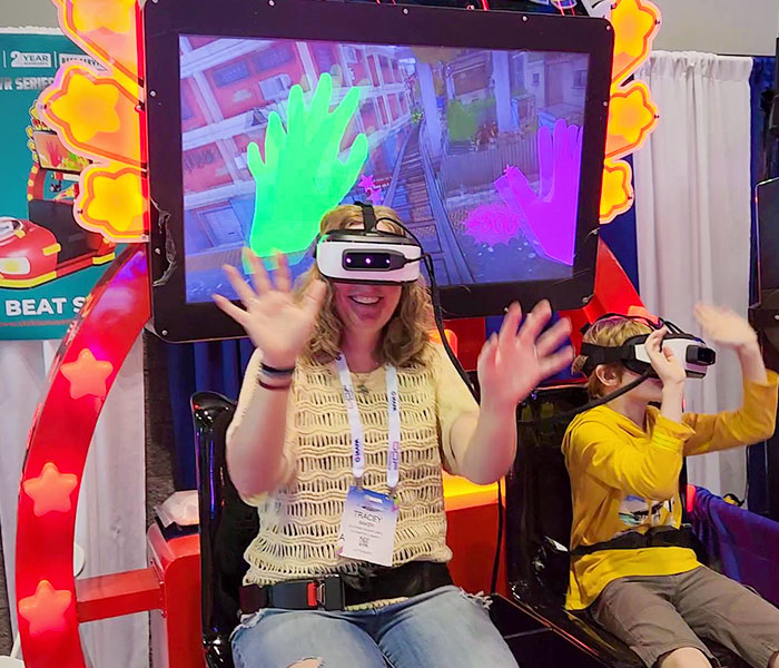 VR Beat Star Hand Interactive Game, VR Arcades Owatch™