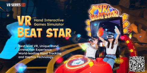 virtual-reality-business-arcade-beat-star VR Beat Star, VR Hand Interactive Game, Amusement Rides