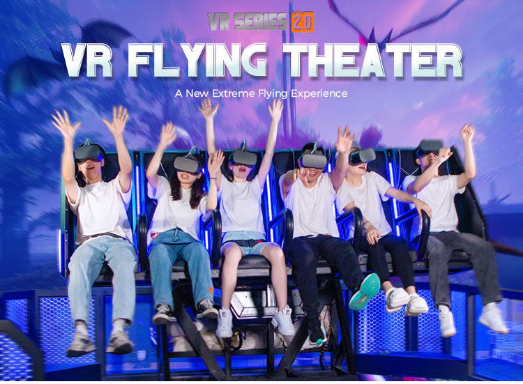 The First Generation VR Flight Theater 6 Seats 9D VR Cinema