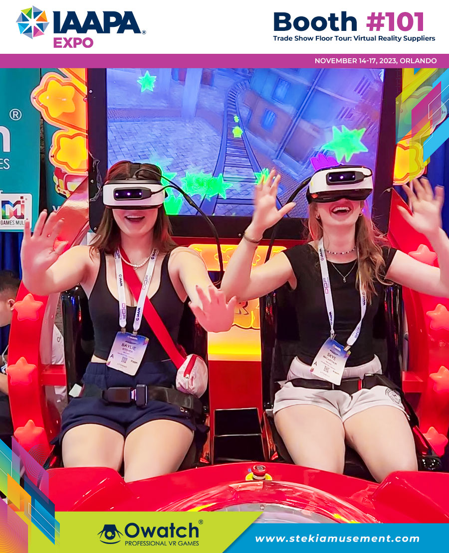 IAAPA Expo VR Beat Star: play together