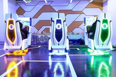 AR racing in Malaysia game hall, vr park, vr business