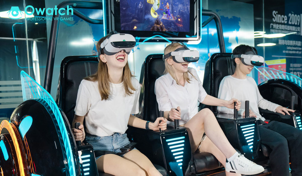 VR Space Travel Cinema 3 Seats