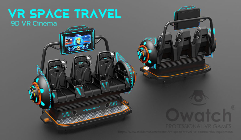 VR Space Travel, 9D VR Cinema, Virtual Reality Chair