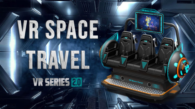 VR Space Travel-cinema-3-seats VR Space Travel, 9D VR Cinema, Virtual Reality Chair
