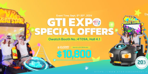 GTI-Special-Offers GTI Expo Special Offers, VR Beat Star 20% off