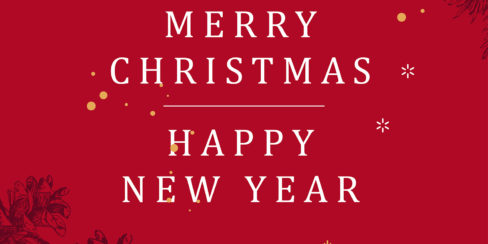 Hand drawn realistic christmas blog post