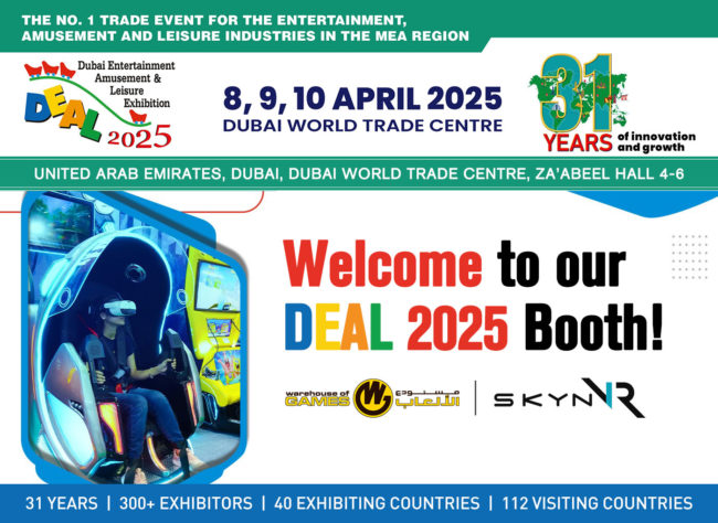 DEAL-EXPO-2025 DEAL EXPO 2025, VR arcade, vr amusement equipment