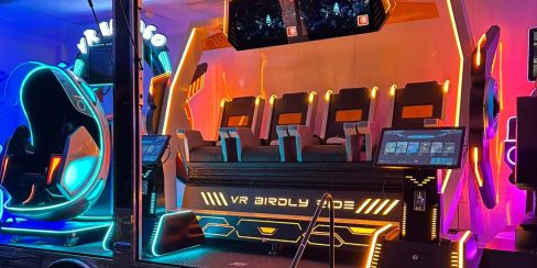 Immersive VR Seating Experience Inside the Trailer