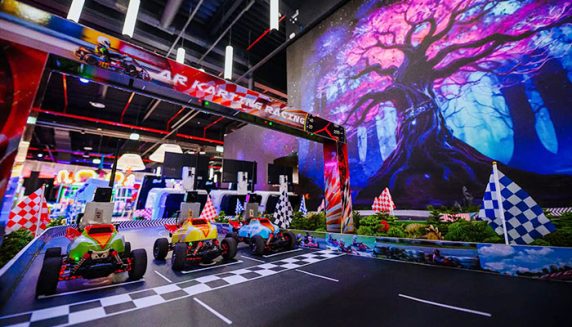 AR Racing-Driving Simulator Miniature Theme Track | Owatch™
