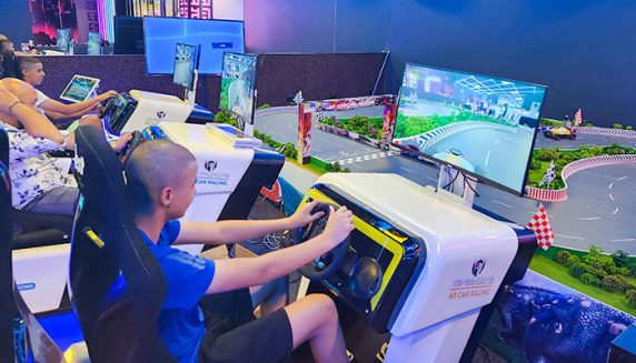 AR Racing-Driving Simulator Miniature Theme Track | Owatch™