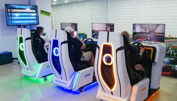 AR Racing-Driving Simulator Miniature Theme Track | Owatch™