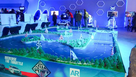 AR Racing-Driving Simulator Miniature Theme Track | Owatch™