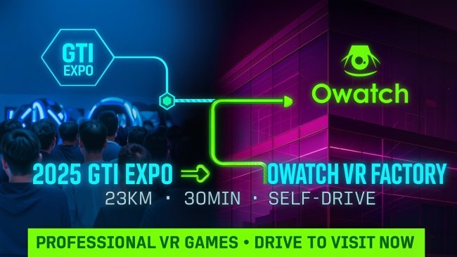 Owatch VR Factory Tour at GTI Expo