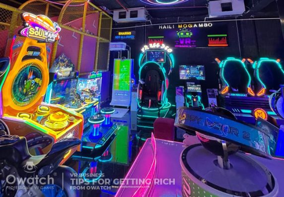 VR CyberX Simulator, Virtual Reality Arcade Rides | Owatch™