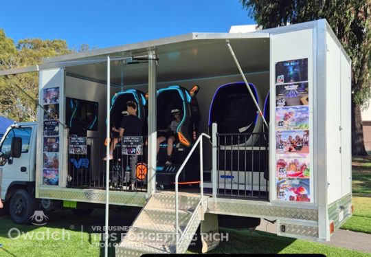 Mobile VR CyberX Cinema in Adelaide, Australia