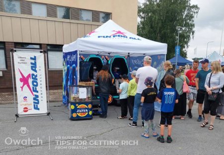 VR CyberX Cinema in Finland