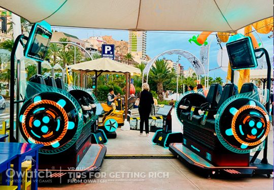 VR Space Travel in Spanish