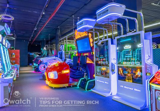 VR amusement park in New York, USA