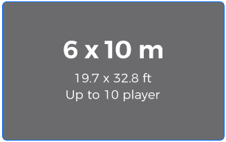 6x10m