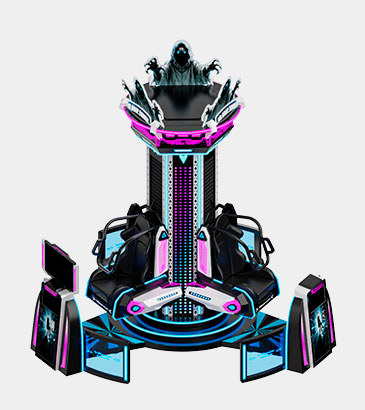 3-Player Rotary VR Drop Tower